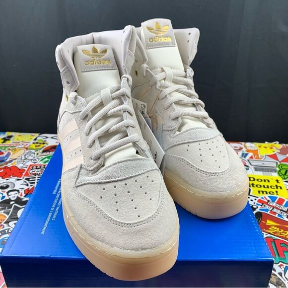 Adidas Rivalry HI Suede Gold Men's Various Sizes - Picture 6 of 13